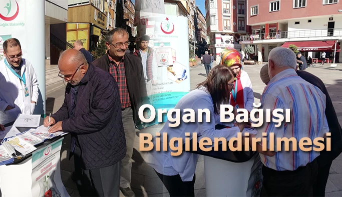 TOPLUM SAĞLIĞI MERKEZİNİN GÜNDEMİ ORGAN BAĞIŞI