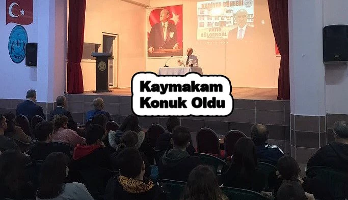 ANADOLU LİSESİ KARİYER GÜNLERİ ETKİNLİĞİ DÜZENLEDİ.