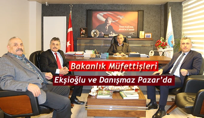 Bakanlık Müfettişleri Pazar’da