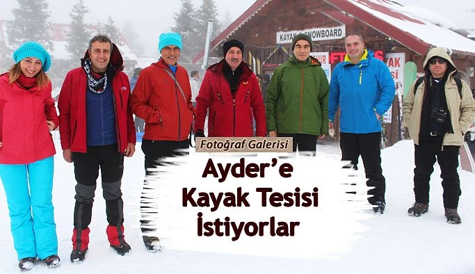 Kayak severler Ayder Kayak Merkezi`nin faaliyete geçmesini istiyorlar