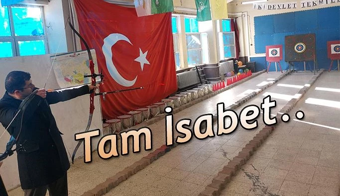 KAYMAKAM ÖZBAY’DAN OKÇULUK SALONUNA ZİYARET