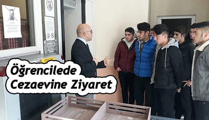 ÖĞRENCİLERDEN CEZAEVİNE ZİYARET