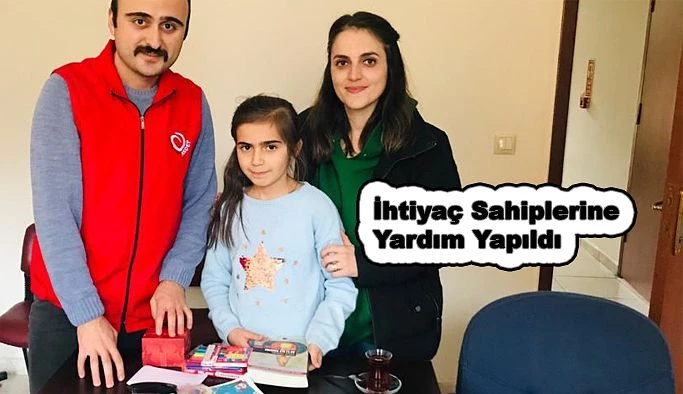 OKUL DESTEK PROJESİ KAPSAMINDA İHTİYAÇ SAHİPLERİNE YARDIM YAPILDI