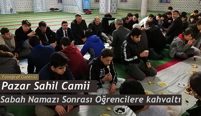 Pazar’da Okul Cami Buluşmaları Fen Lisesi ile başladı