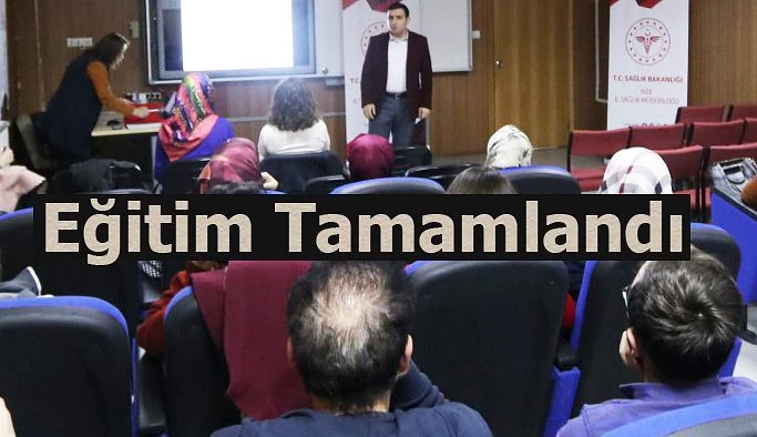 Rize’de rehber öğretmenlere yönelik eğitim programı tamamlandı