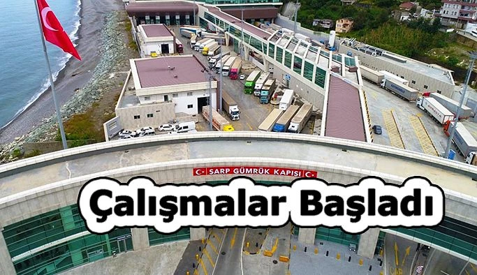 SARP SINIR KAPISI IŞIL IŞIL