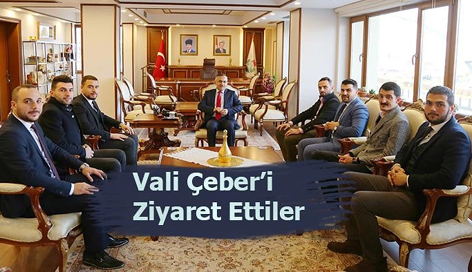 TOBB Rize İl Genç Girişimciler Derneğinden Vali Çeber’e Ziyaret