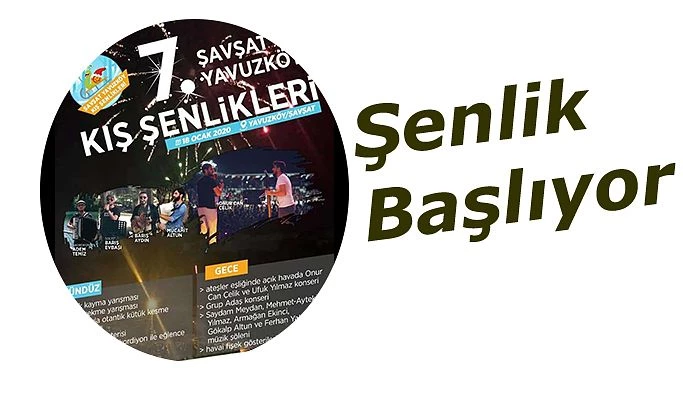 7. YAVUZKÖY KIŞ ŞENLİKLERİ BAŞLIYOR