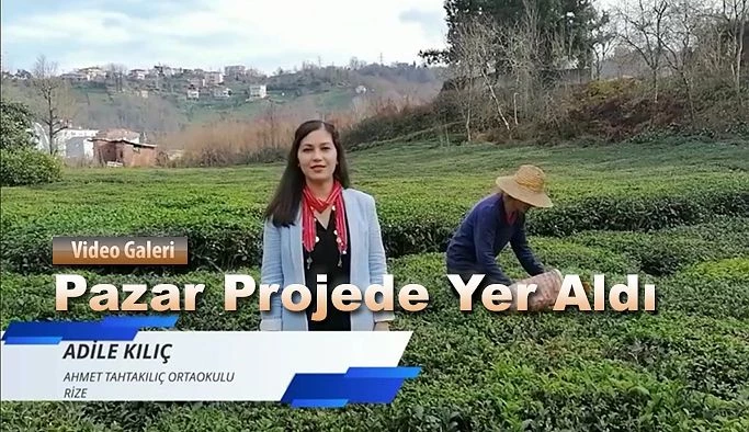 Ahmet Tahtakılıç Ortaokulu "Harften Öte Kadın" projesinde