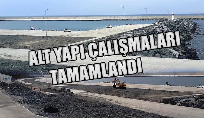 BALIKÇI BARINAĞI ALT YAPI ÇALIŞMALARI TAMAMLANDI.