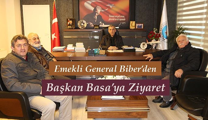 Emekli General’den Başkan Basa ’ya ziyaret