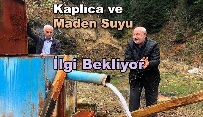 KAPLICA VE MADEN SUYU İLGİ BEKLİYOR