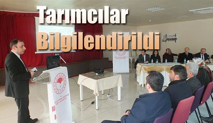 RİZE’DE TARIMCILAR BİLGİLENDİRMEYE DEVAM EDİYOR