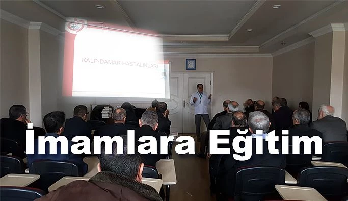 TOPLUM SAĞLIĞI MERKEZİNDEN İMAMLARA EĞİTİM