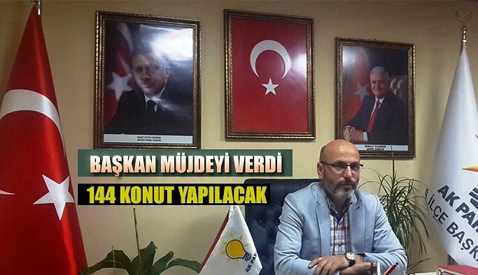 144 AFET KONUTU YAPILACAK