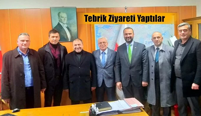 BAŞKAN METE’DEN YENİ BAŞKAN’A TEBRİK ZİYARETİ