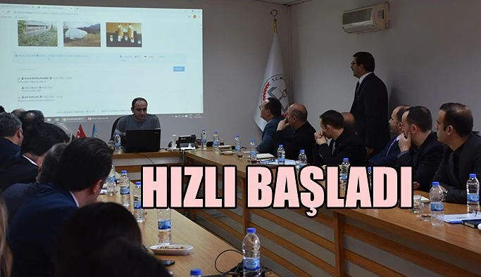 BİLGE PROJESİ HIZLI BAŞLADI