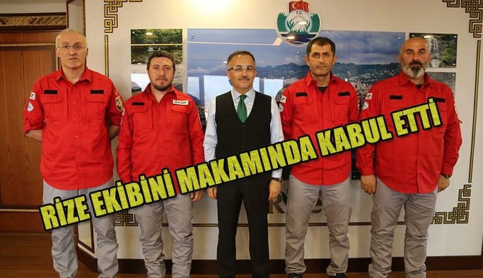 Elazığ’a Giden AKUT Ekibi Rize’ye Döndü