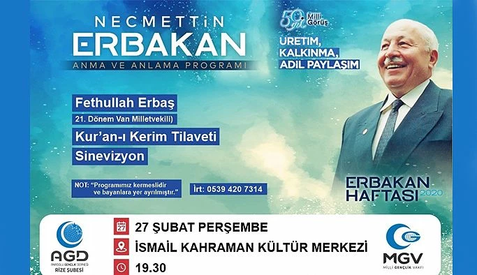 Fethullah Erbaş Rize