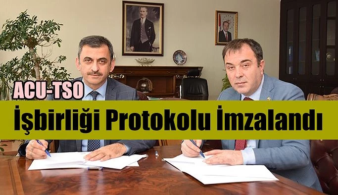 İŞBİRLİĞİ PROTOKOLÜ İMZALANDI