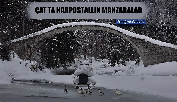 Kaçkarlarda Beyaz örtünün eşsiz güzelliği