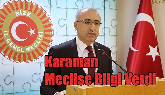 REKTÖR KARAMAN’DAN İL GENEL MECLİSİNE ZİYARET