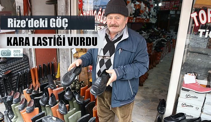 Rize’deki GÖÇ Karalastiğide vurdu.