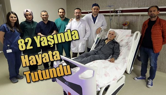 87 yaşındaki hasta 