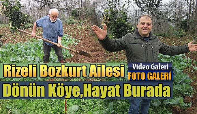 Baba  Oğul Birlikte Gurbetteki komşularına Mesaj yolladılar