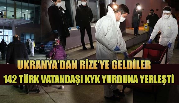142 Türk Vatandaşı Rize