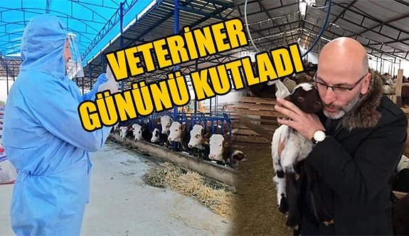 AKPARTİ İLÇE BAŞKANI GÜVEN VETERİNERLER GÜNÜNÜ KUTLADI