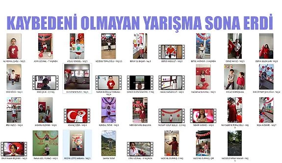 “CUMHURİYETİMİZİN 100. YILINA ÖZEL” YARIŞMASI SONUÇLANDI