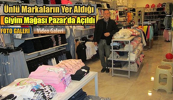 Rize’de Ünlü Markaların Yer Aldığı Yeni Mağaza Sade bir Şekilde Açıldı.