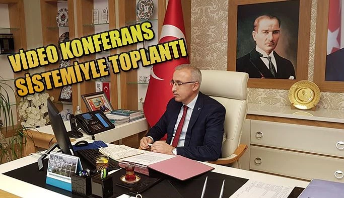 Yönetim Kurulu Toplantısı Video Konferans Sistemiyle Yapıldı