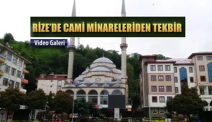 Boş kalan camilerden TEKBİR okundu