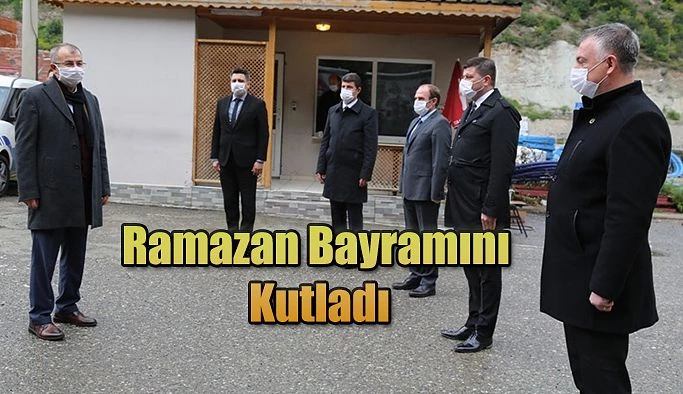 GÖREVİ BAŞINDAKİ GÜVENLİK GÜÇLERİNİN BAYRAMINI KUTLADI