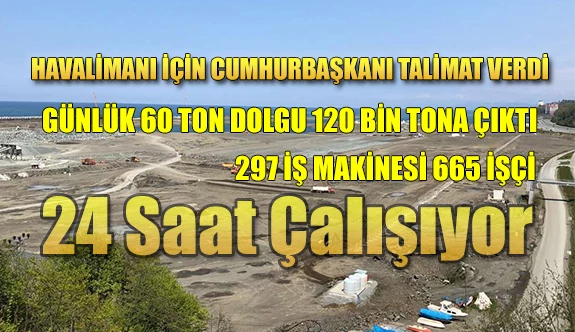 Havalimanı için Cumhurbaşkanından Talimat