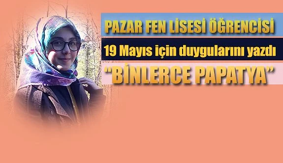 Lise Öğrencisinden günün anlamı ile ilgili kompozisyon