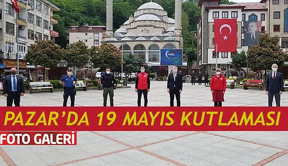 Pazar’da 19 Mayıs Kutlaması