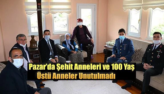 Şehit anneleri ile 100 yaş üstü annelere ziyaret