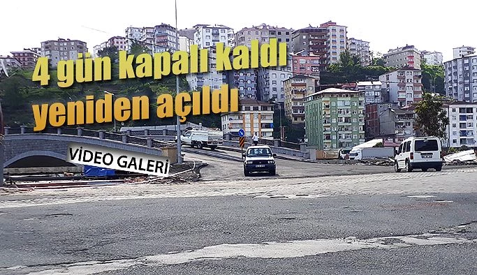 Sokağa Çıkma Yasağı ile Kapanan Köprü hizmete açıldı.