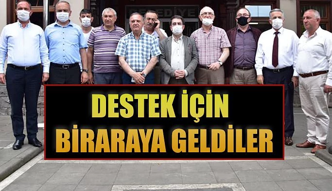 BELEDİYE BAŞKANLARINDAN CERVATOĞLU’NA DESTEK