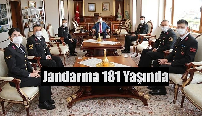 Jandarma Teşkilatı 181. Kuruluş Yıldönümünü Kutluyor