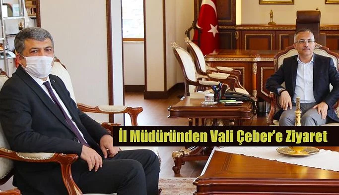 Rize Gençlik ve Spor İl Müdürü, Vali Çeber’i Ziyaret Etti