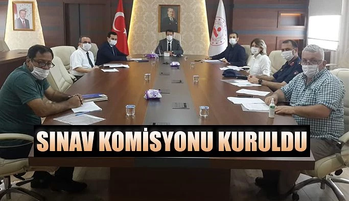 SINAV KOORDİNASYON KURULU TOPLANDI