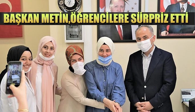 TELAFİ EĞİTİMİNİ TAMAMLAYAN ÖĞRENCİLERE SÜRPRİZ ZİYARET