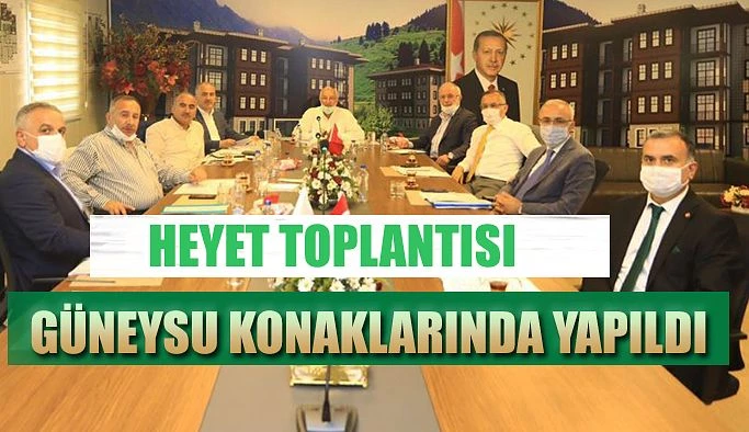 Toplantı Güneysu Konakları’nda Gerçekleştirildi