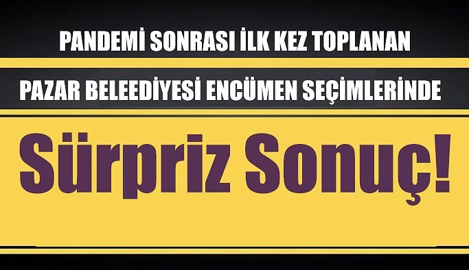 Belediye Encümen seçimlerinde Sürpriz