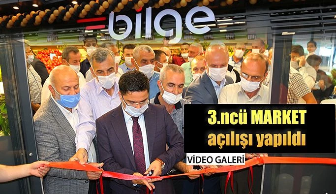 BİLGEMARKET: Pazar’da 3.ncü şubesini açtı.