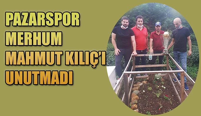 Şampiyonluk Kupası Merhum Mahmut Kılıç’a gitti.